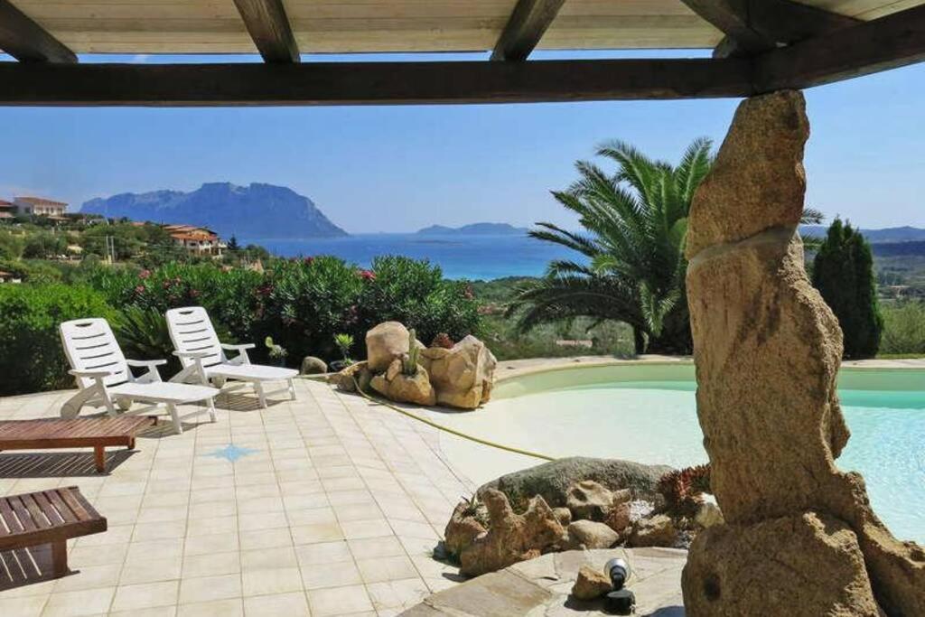 Villa And Pool Tavolara View Porto Istana Dış mekan fotoğraf